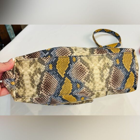 Jessica Simpson Snake Print Satchel - Picture 9 of 16